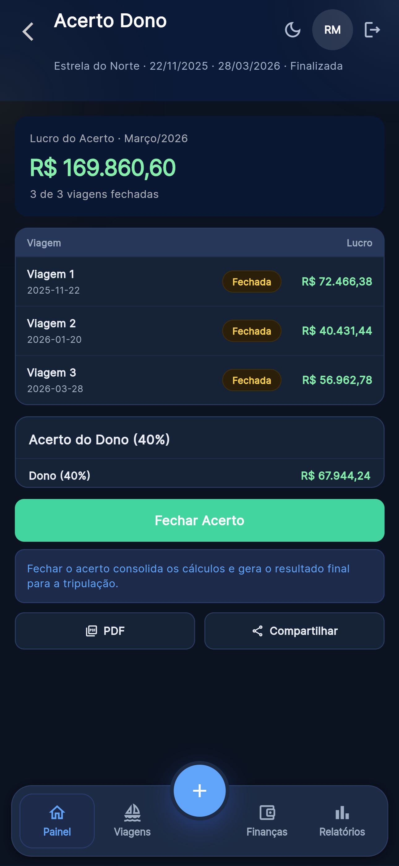 Acerto do dono