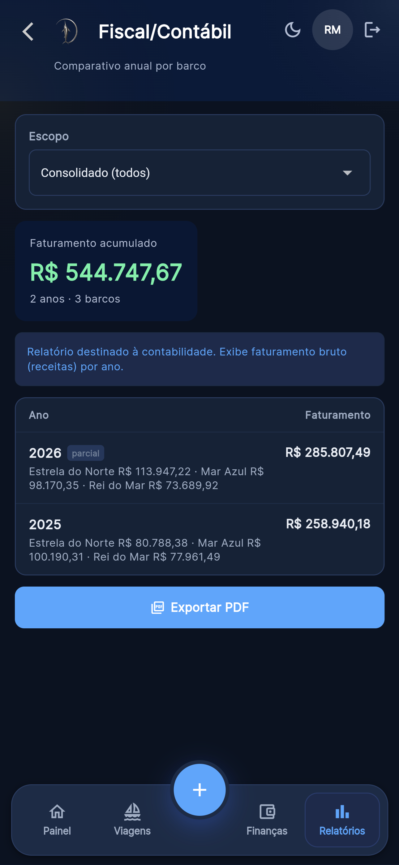Fiscal e contábil